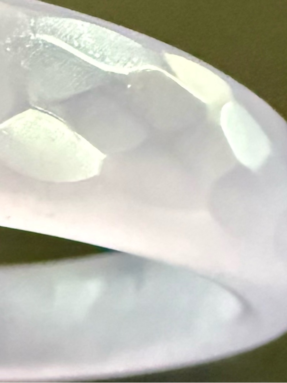 Lavender Pink Jade Faceted Jadeite Bangle Vintage